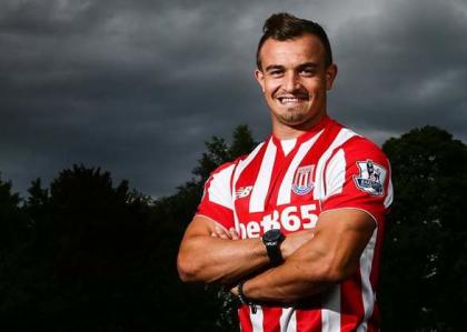 Shaqiri will look great in a Stoke shirt.