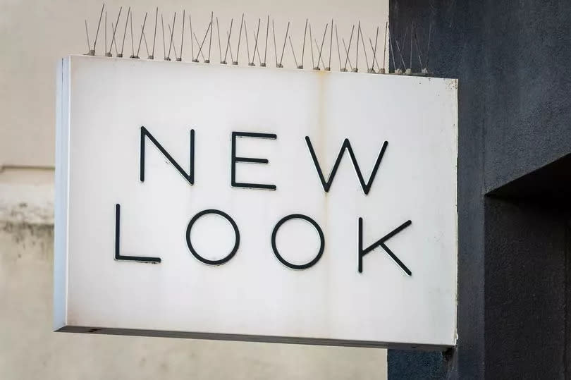 An image of a New Look store sign