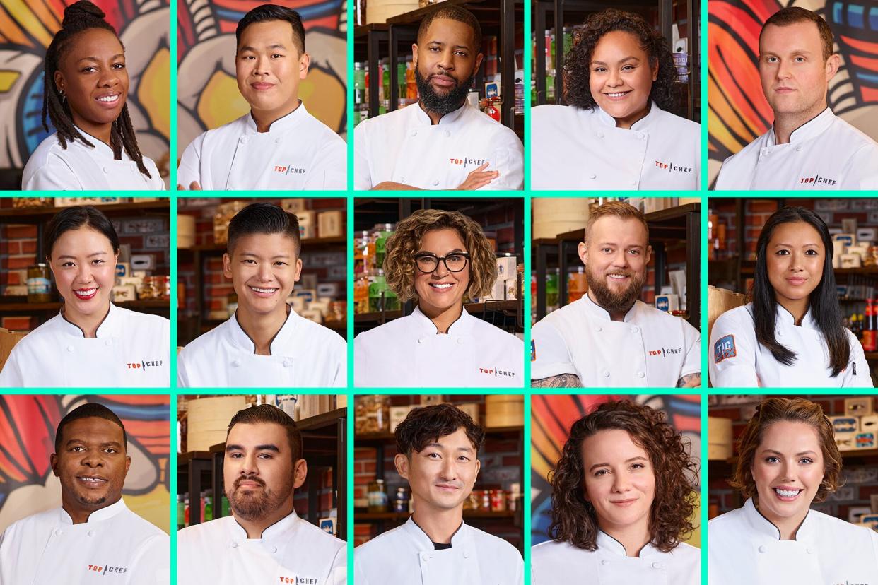 Top Chef Season 19 Cheftestant portraits