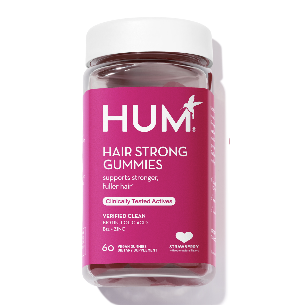 <p><a href="https://go.redirectingat.com?id=74968X1596630&url=https%3A%2F%2Fwww.humnutrition.com%2Fproduct%2F39%2Fhair-strong-gummies%2F&sref=https%3A%2F%2Fwww.oprahdaily.com%2Fbeauty%2Fhair%2Fg29038749%2Fbest-hair-growth-products%2F" rel="nofollow noopener" target="_blank" data-ylk="slk:Shop Now;elm:context_link;itc:0;sec:content-canvas" class="link rapid-noclick-resp">Shop Now</a></p><p>Hair Strong Gummies</p><p>$18.20</p><span class="copyright">HUM</span>