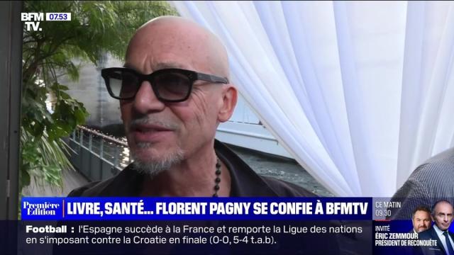 Ils vont passer que ça à la télé, relou : Florent Pagny embarrassé par un  geste de sa femme en pleine interview