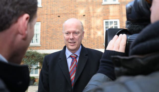 Transport Secretary Chris Grayling (Philip Toscano/PA)