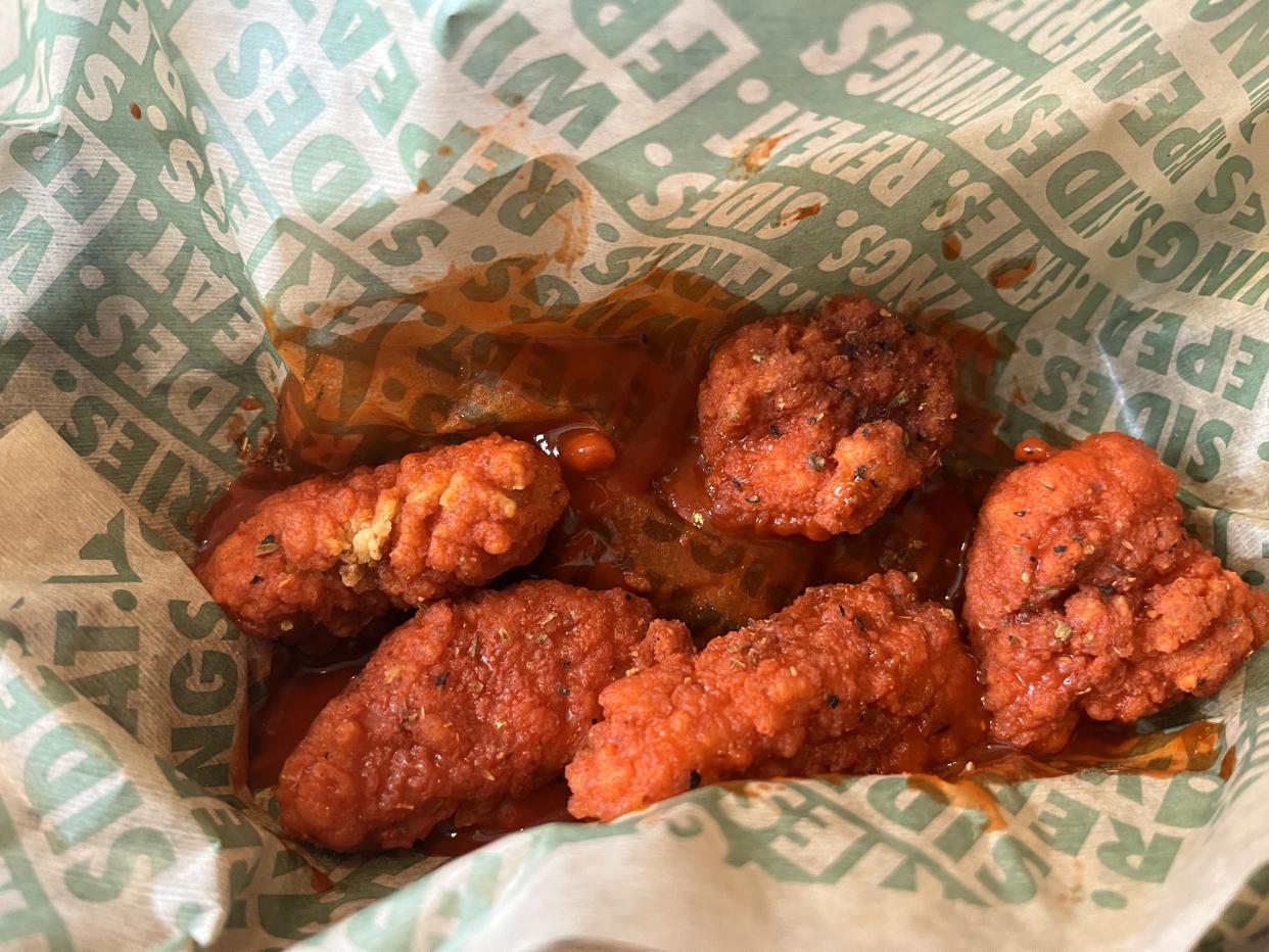 cajun wings at wingstop