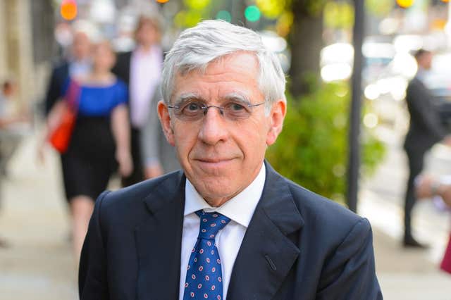 Former home secretary Jack Straw