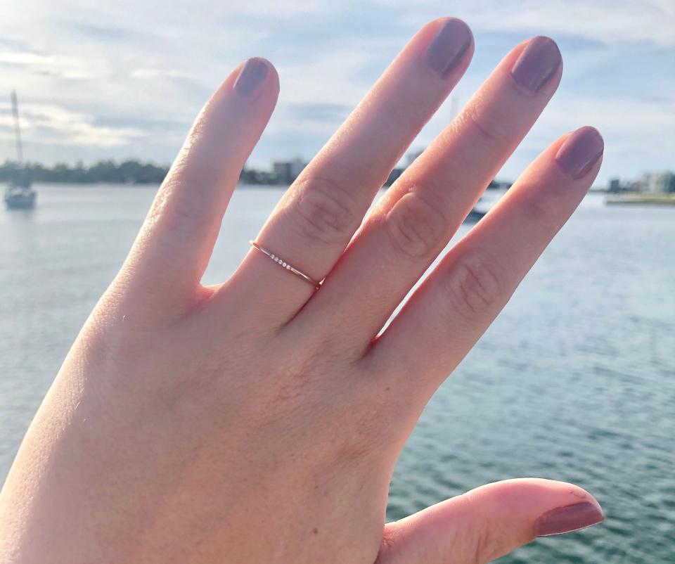 "It&rsquo;s dainty, delicate and totally me."&nbsp; (Photo: Courtesy of Breea Anderson)