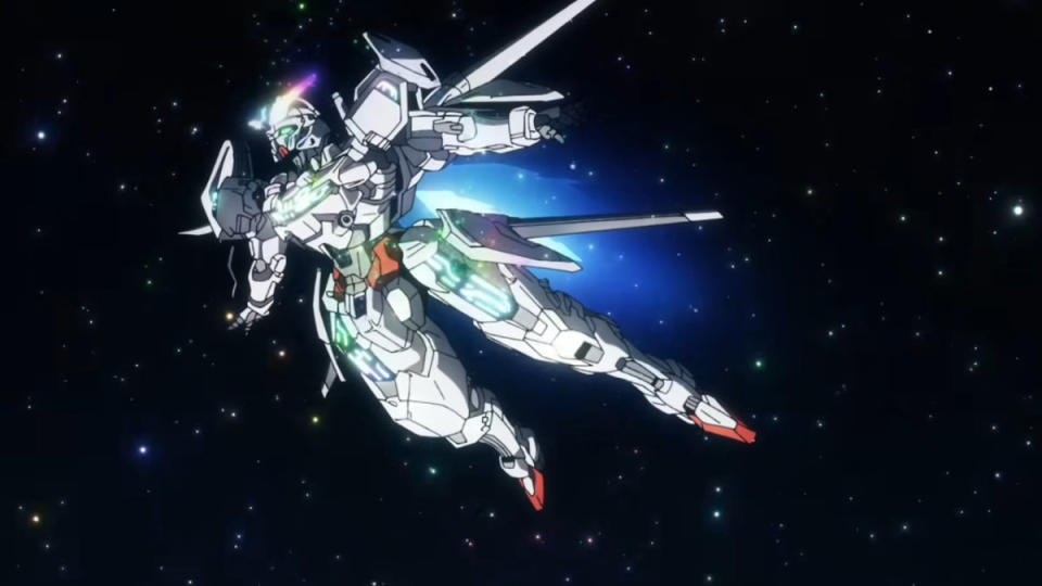 Mercury's mechs are identifiable as Gundam, but feel fresh and new. <p>Sunrise</p>