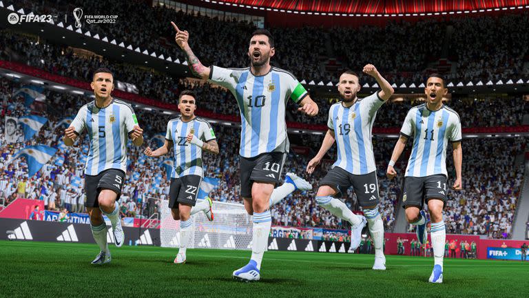 EA Sports, por medio del viedeojuego FIFA 23, "calculó" que la Argentina se coronará en el Mundial de Qatar, pero no tuvo en cuenta algo básico.