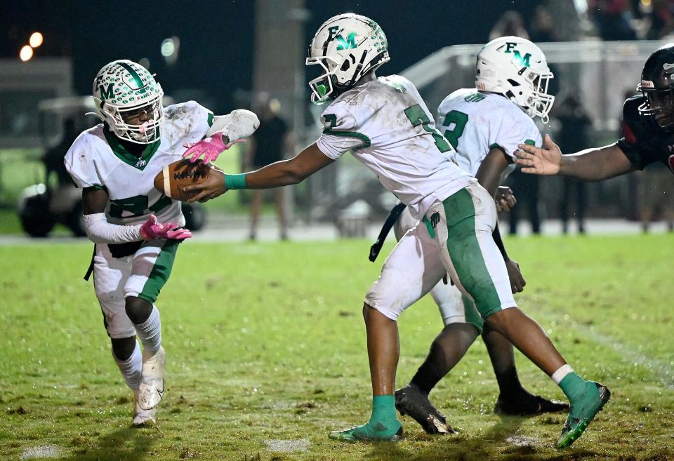 Fort Myers High School takes on Port Charlotte High School in a Friday Night Football match up in Port Charlotte,Friday, Nov. 11, 2022.(Photo/Chris Tilley)