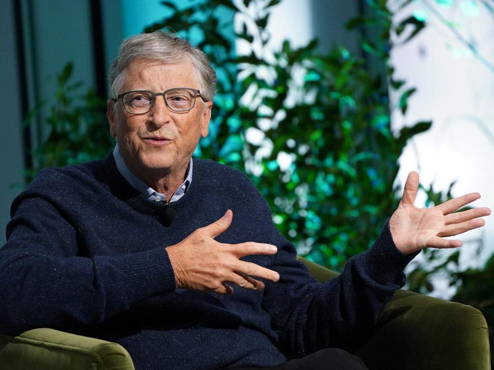 Bill Gates at The New York Times Climate Forward Summit in 2023.
