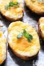 <p>Cheddar and ranch serve as an incredible filling combo for your twice-baked potatoes.</p><p><strong>Get the recipe at <a href="http://www.highheelsandgrills.com/cheddar-ranch-twice-baked-potatoes/" rel="nofollow noopener" target="_blank" data-ylk="slk:High Heels & Grills;elm:context_link;itc:0;sec:content-canvas" class="link ">High Heels & Grills</a>. </strong></p><p><strong>Tools you'll need:</strong> Pro Chef Kitchen Tools Stainless Steel Mixing Bowl ($25, <a href="https://www.amazon.com/Stainless-Steel-Mixing-Bowl-Whisk/dp/B01KJACLES?tag=syn-yahoo-20&ascsubtag=%5Bartid%7C10070.g.3167%5Bsrc%7Cyahoo-us" rel="nofollow noopener" target="_blank" data-ylk="slk:amazon.com;elm:context_link;itc:0;sec:content-canvas" class="link ">amazon.com</a>)</p>