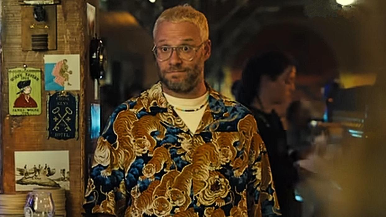  Will (Seth Rogen) in the trailer for Platonic 