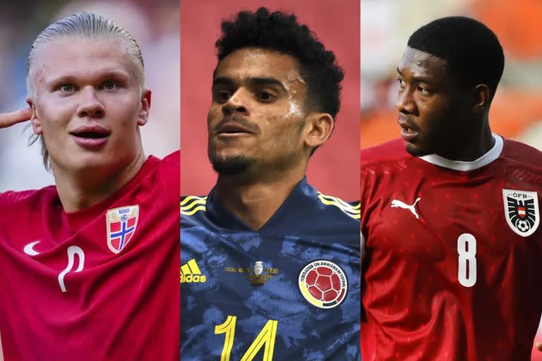 Las ausencias en el Mundial de Qatar 2022 de países Noruega, Colombia y Austria priva de la competencia a tres figuras del fútbol.