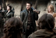 Gemma Arterton and Jeremy Renner in Paramount Pictures' "Hansel & Gretel: Witch Hunters" - 2013