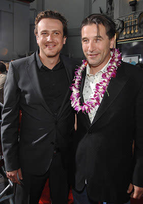 Jason Segel and William Baldwin at the Los Angeles premiere of Universal Pictures' Forgetting Sarah Marshall