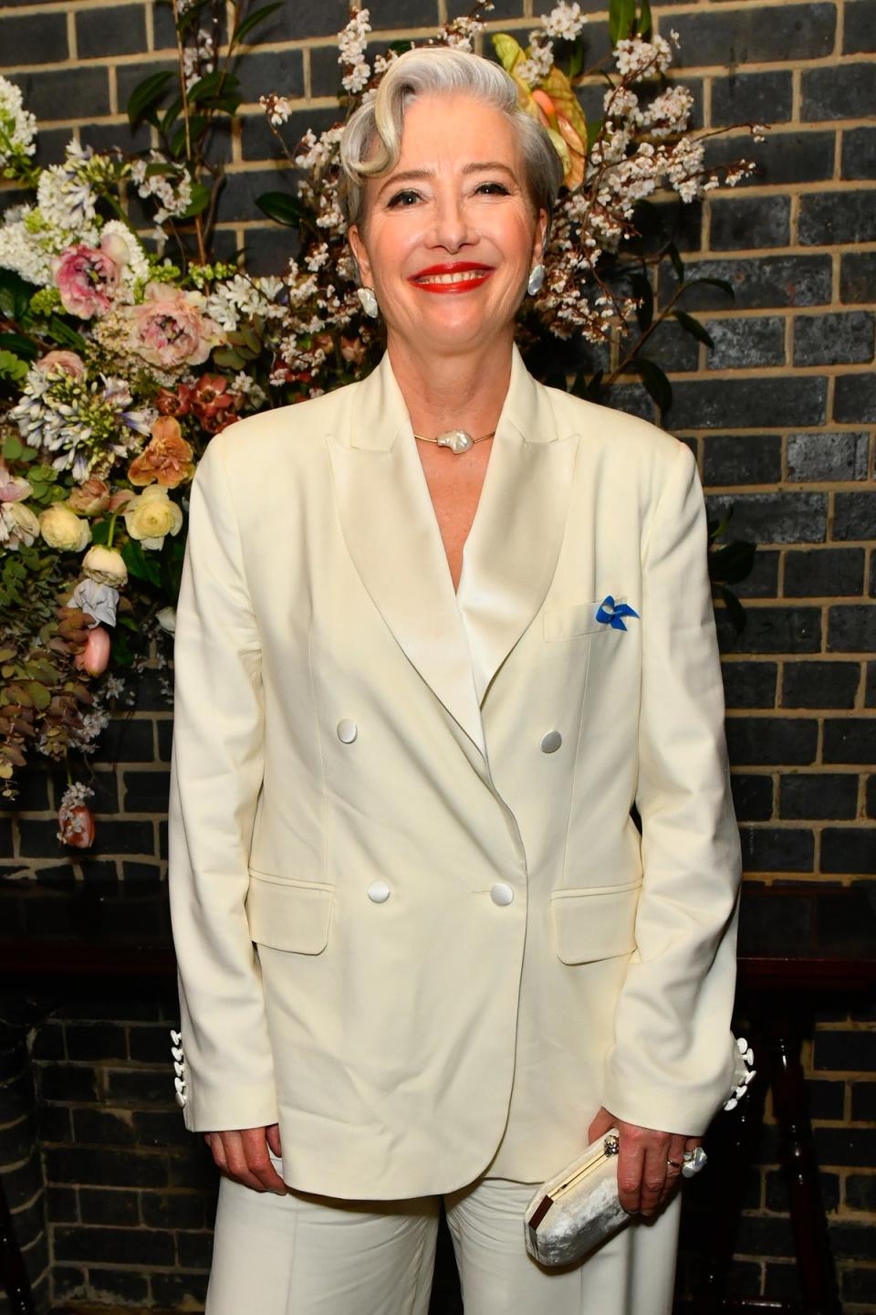 Dame Emma Thompson attends Netflix's 2023 BAFTA Awards afterparty at Chiltern Firehouse (Dave Benett)