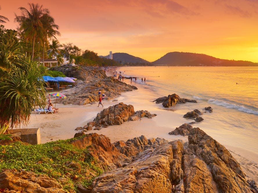 patong beach phuket thailand
