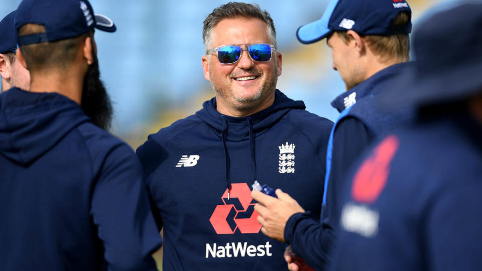 Darren Gough is fuming. (Photo by Gareth Copley/Getty Images)