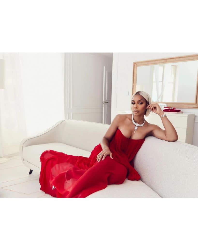 Kelly Rowland poses at the 2024 Cannes Film Festival. Kelly Rowland / Instagram