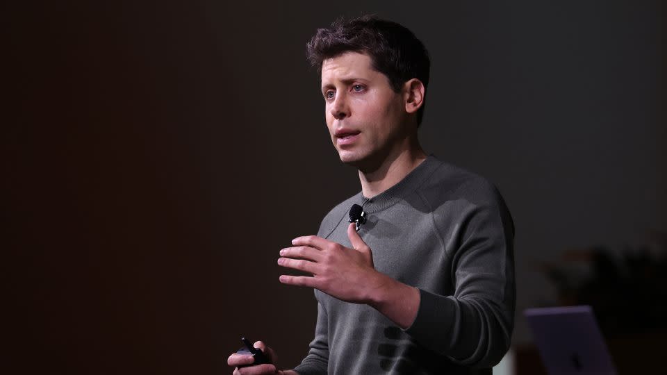 OpenAI CEO Sam Altman speaks during the OpenAI DevDay event on November 06, 2023 in San Francisco, California. - Justin Sullivan/Getty Images