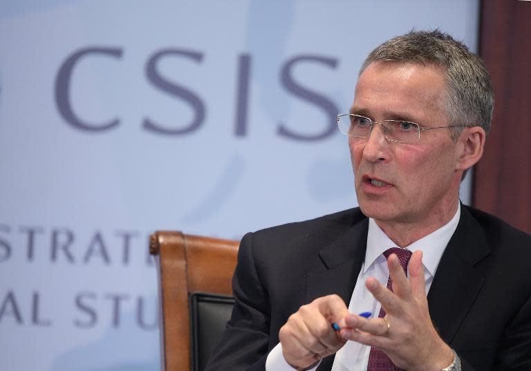 NATO Secretary General Jens Stoltenberg says Russia is more aggressive, but not an immediate threat to NATO