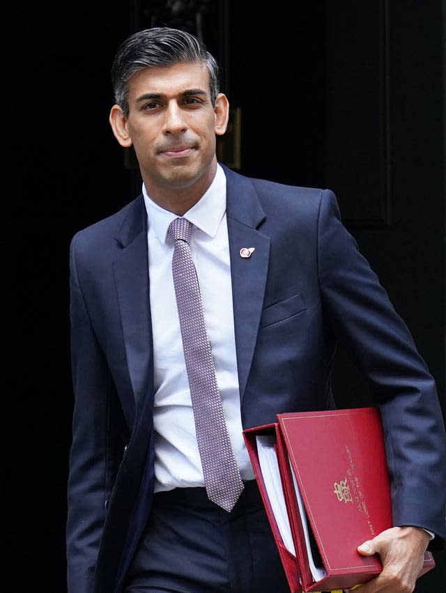 Prime Minister Rishi Sunak 