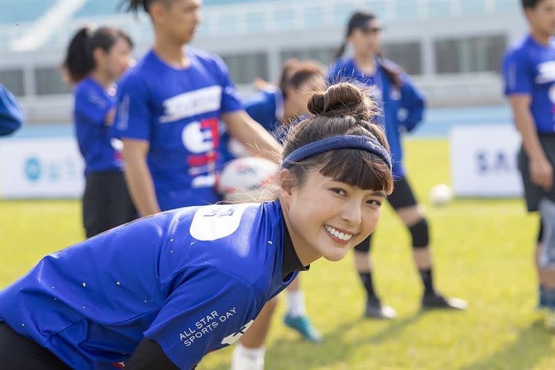 黃沐妍是第三季《全明星運動會》藍隊成員。（圖／翻攝自黃沐妍 IG）