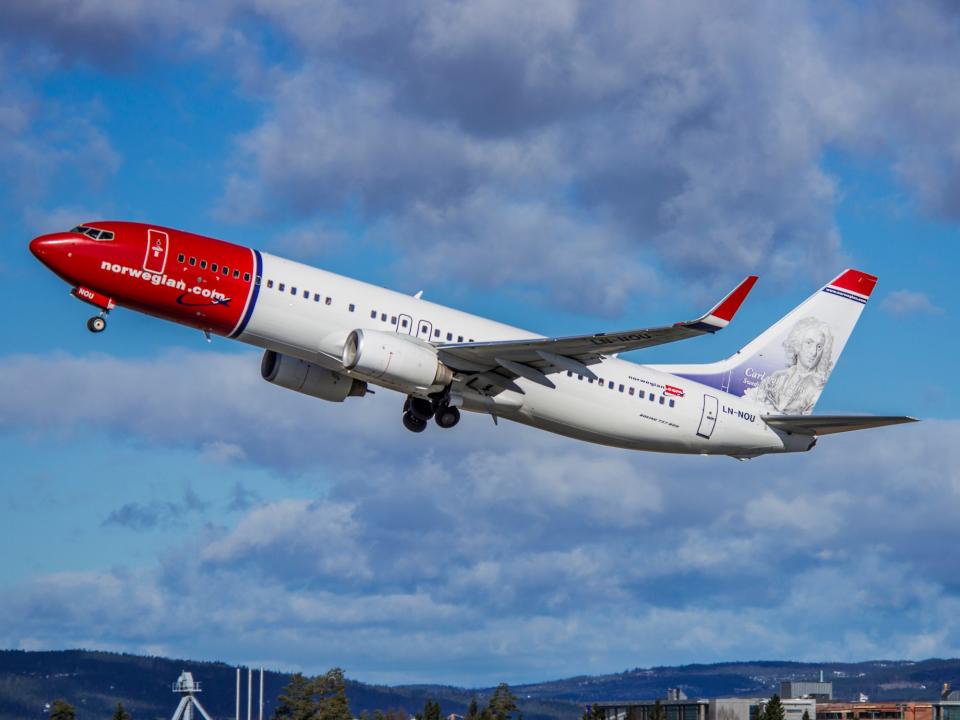 Boeing 737 800 Norwegian Air