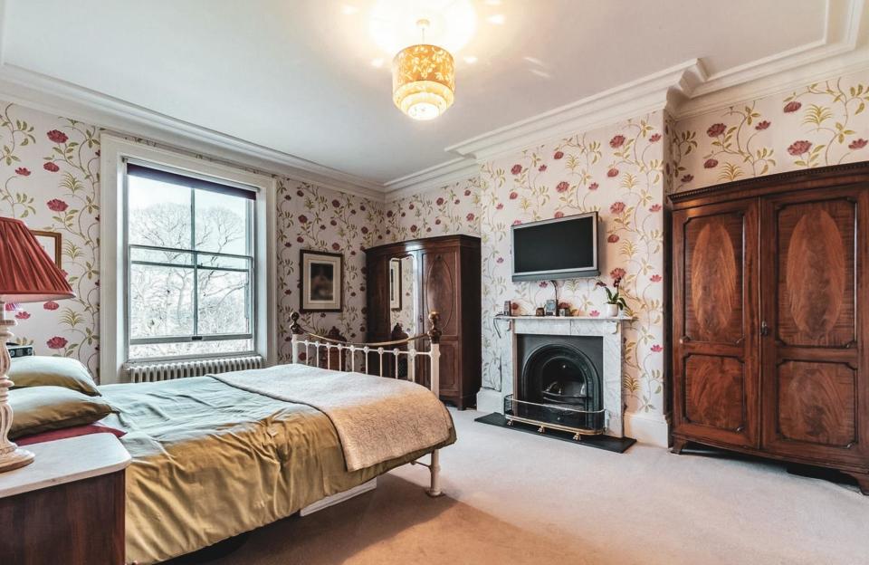 The spacious first floor has four bright and attractive bedrooms, including a master suite with en-suite shower room.  (Photo: Zoopla)