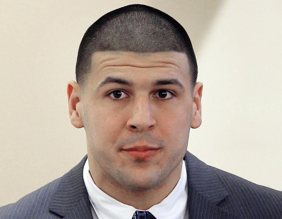 Aaron Hernandez’s lawyer said Thursday Hernandez’s brain showed severe signs of the degenerative brain disease CTE. (AP)