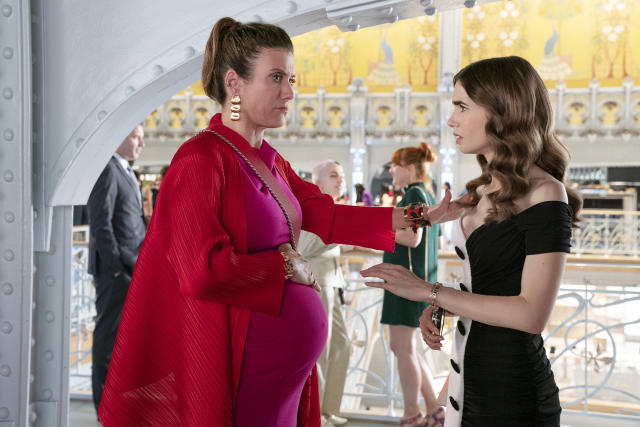 Emily in Paris' Cast Reacts to Season 3 Pregnancy Shocker