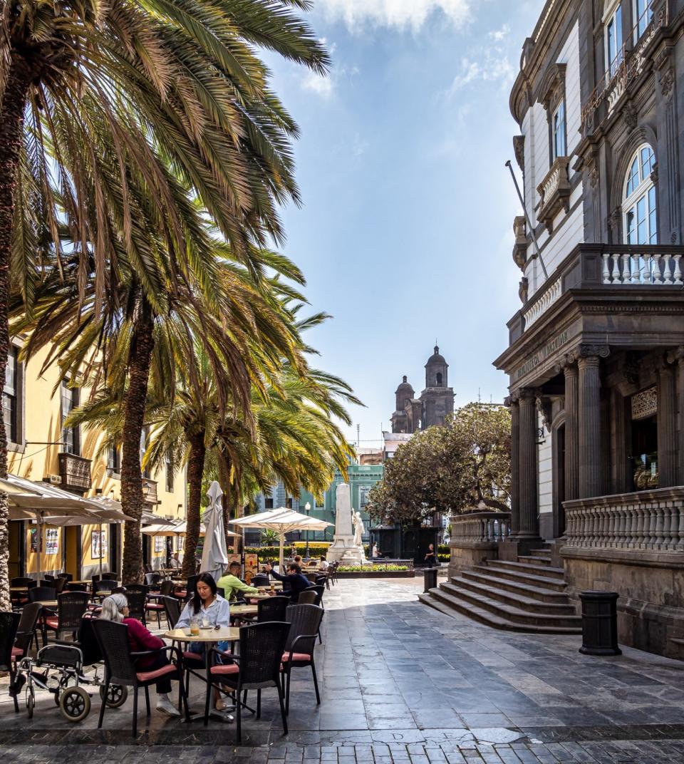 Historic old town Vegueta is full of culture and pretty corners