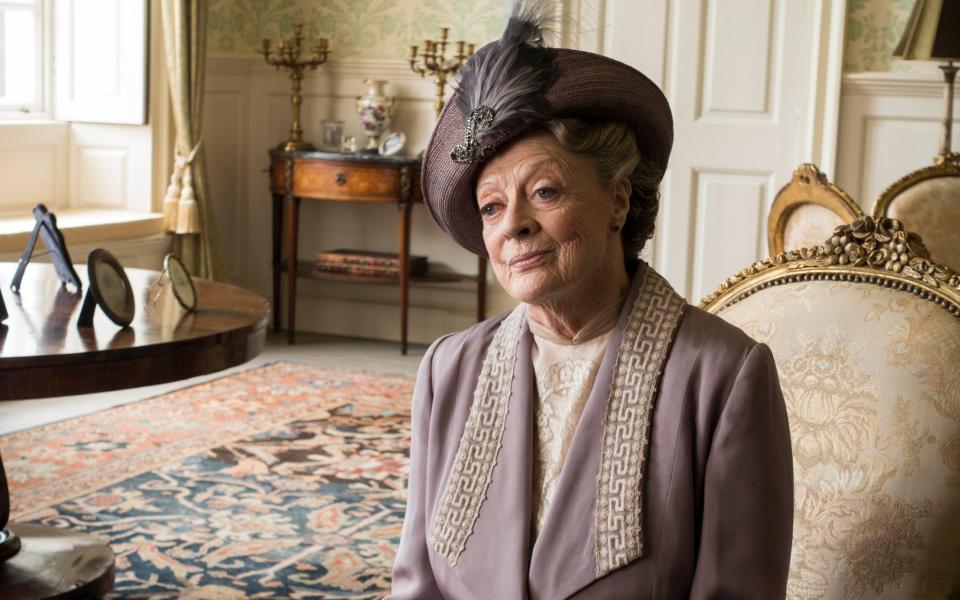 Dame Maggies as the Dowager Countess - Credit: Carnival Films