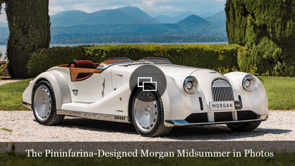 The Pininfarina-designed Morgan Midsummer.