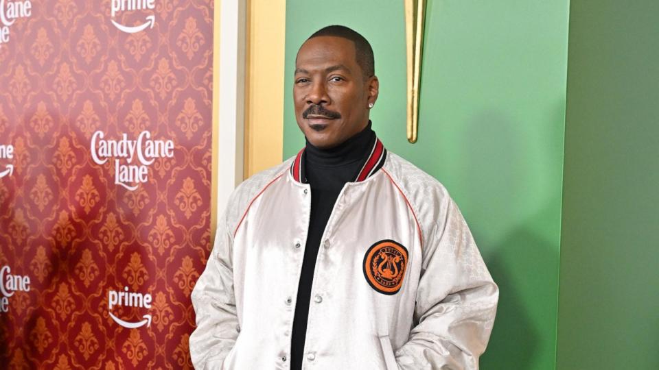 PHOTO: Eddie Murphy attends the World Premiere of Amazon Prime Video's 'Candy Cane Lane' at Regency Village Theatre on Nov. 28, 2023 in Los Angeles. (Axelle/Bauer-Griffin/FilmMagic via Getty Images, FILE)