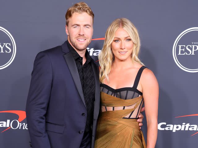 Leon Bennett/Getty Aleksander Aamodt Kilde and Mikaela Shiffrin attend the 2022 ESPYs at Dolby Theatre on July 20, 2022 in Hollywood, Californi