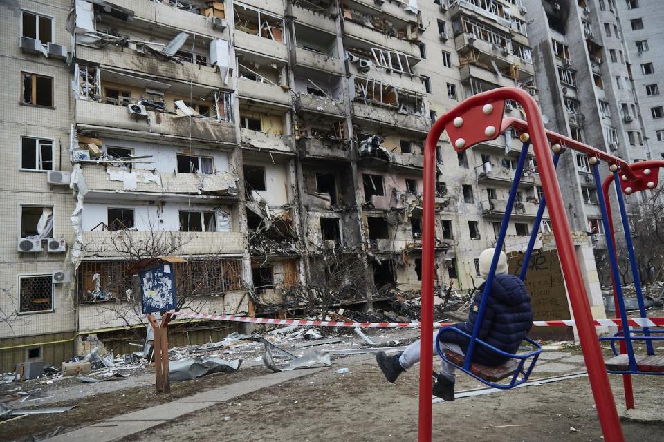 While some abducted Ukrainian children have come home to their families, most remain unaccounted for. <a href="https://media.gettyimages.com/id/1238745447/photo/russia-starts-large-scale-attack-on-ukraine.jpg?s=1024x1024&w=gi&k=20&c=509Cik2_BZn4WySDVaBWKW7LkJjG2ZHviqGmLu0RdwU=" rel="nofollow noopener" target="_blank" data-ylk="slk:Pierre Crom/Getty Images;elm:context_link;itc:0;sec:content-canvas" class="link ">Pierre Crom/Getty Images</a>