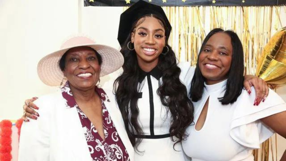 Dr. Dorothy Jean Tillman (center) with her grandmother and mother | Tillman Family