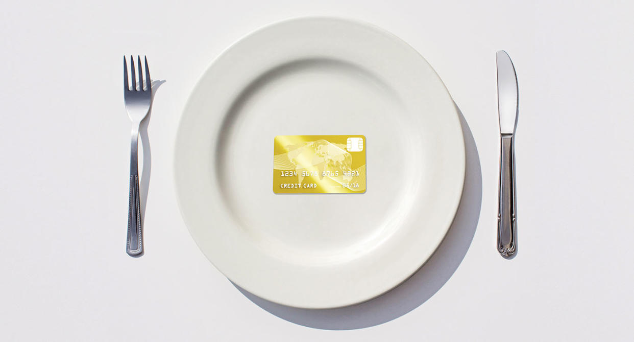 You are likely eating a credit card's worth of plastic every week. [Photo: Getty]