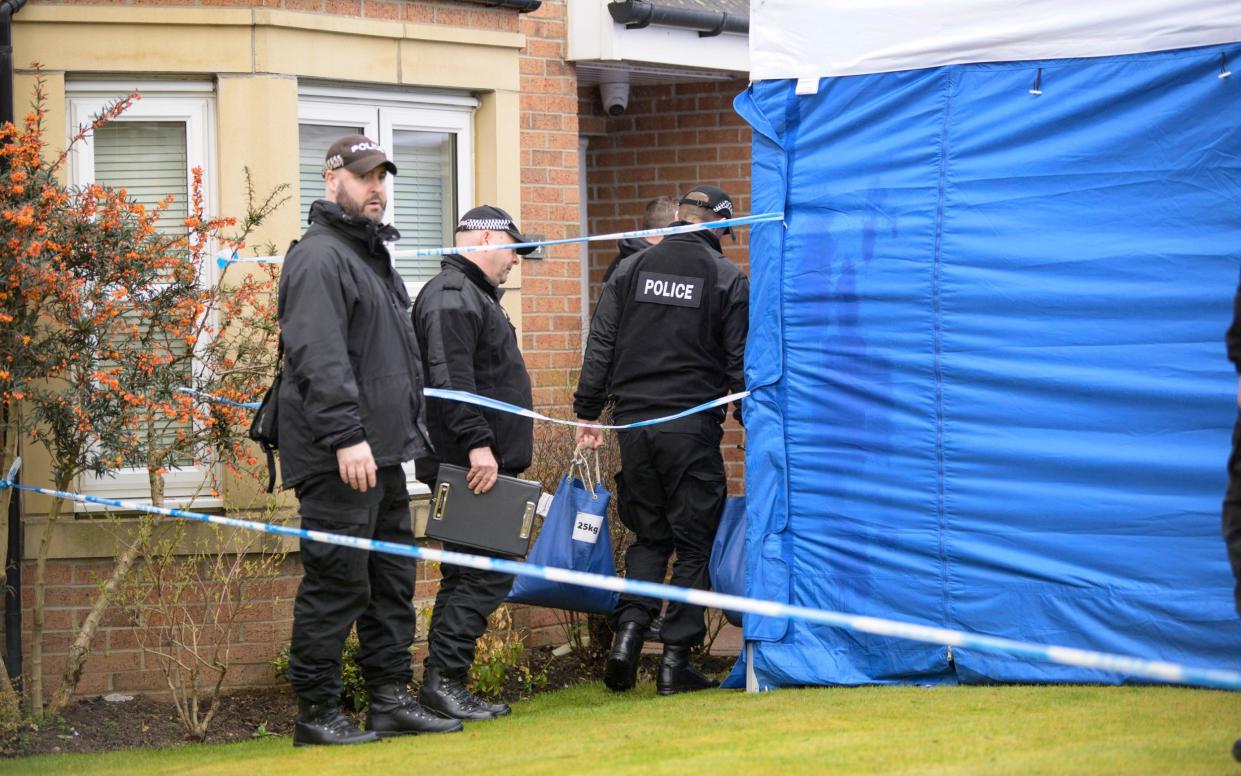 Police Scotland search the home of Ms Sturgeon and Mr Murrell