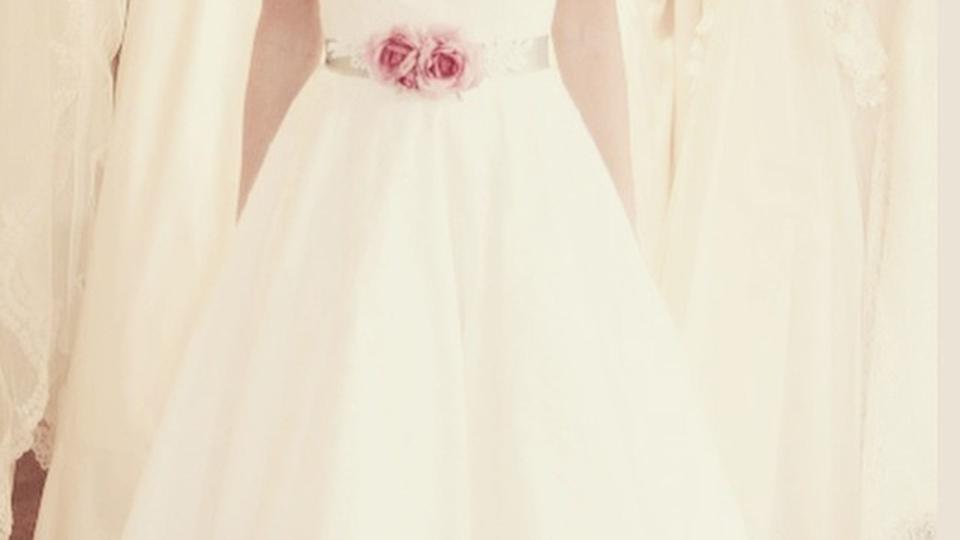 Shirlie Kemp's Sassi Holford wedding dress