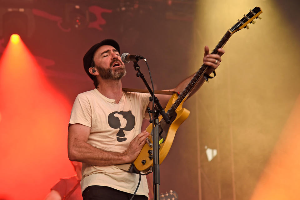 <p>James Mercer of The Shins performs onstage during the 2017 Firefly Music Festival on June 18, 2017 in Dover, Delaware. (Photo by Kevin Mazur/Getty Images for Firefly) </p>