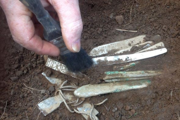 Hoard of Viking treasures found by metal detecting enthusiast in Scotland