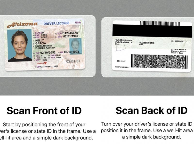 Apple's ID in Wallet tech.