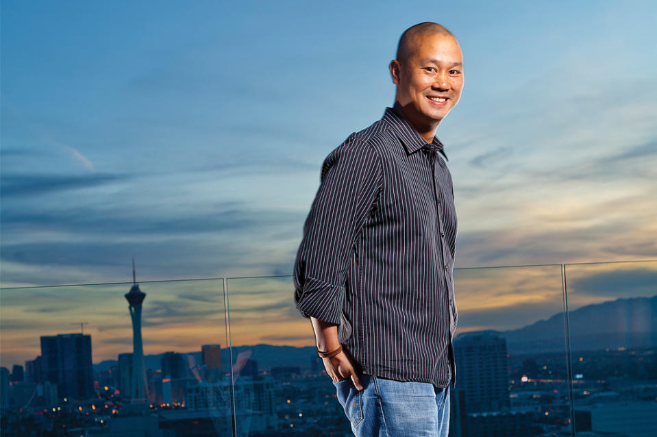 Tony Hsieh, photographed for FN in 2012. - Credit: Jim Decker