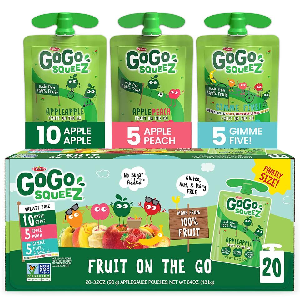 GoGo squeeZ Fruit on the Go Variety Pack