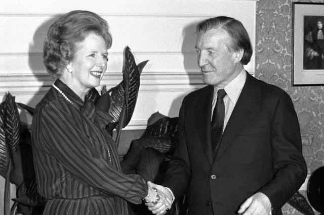 Politics - Haughey and Thatcher - 1980