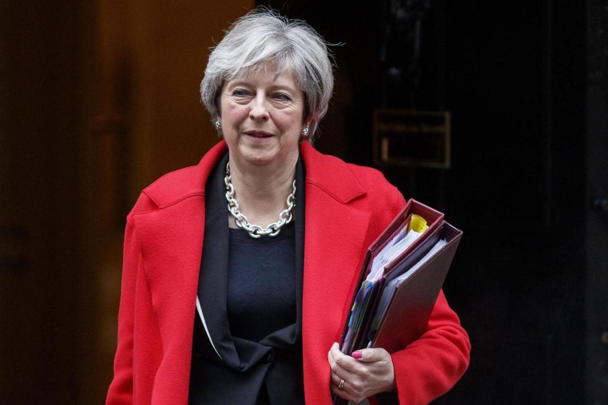 Britain's Prime Minister Theresa May: AFP/Getty Images