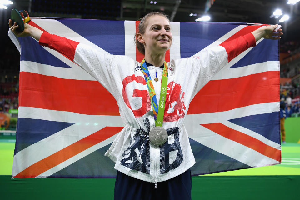 Bryony Page won trampoline silver for Team GB at the 2016 Olympics in Rio