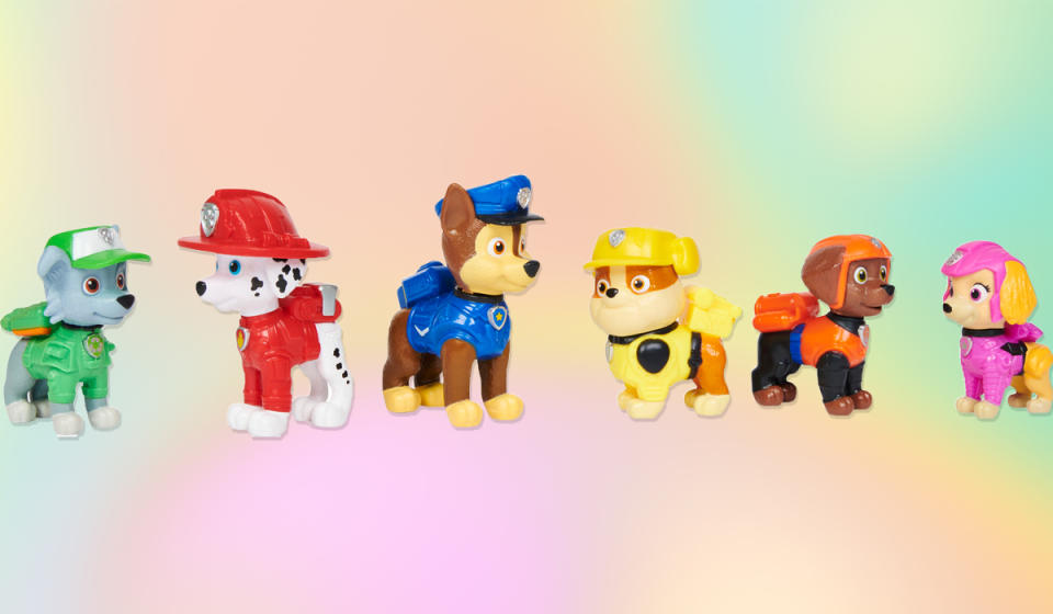 All your favorite Paw Patrol pups in one pack! (Photo: Walmart)