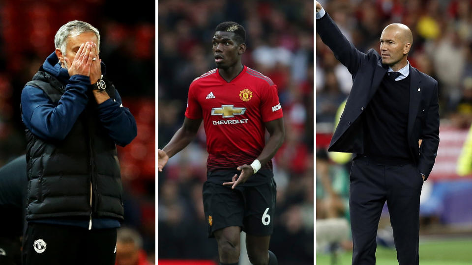 Jose Mourinho, Paul Pogba and Zinedine Zidane could all be on the move.